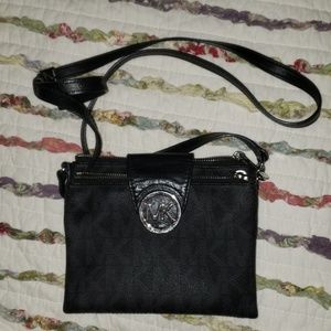 Michael Kors Fulton Signature Print Crossbody